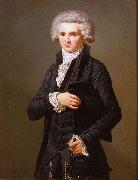 Palace of Versailles Portrait of Maximilien Robespierre oil painting artist